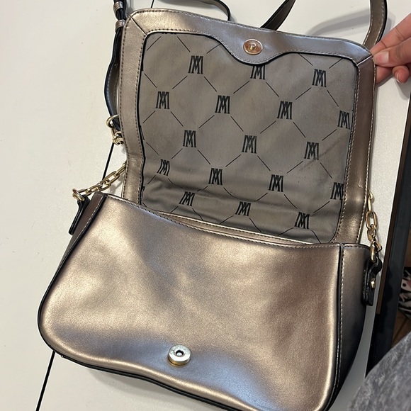 Silver Antonio Melani Shoulder Bag - Picture 3 of 4